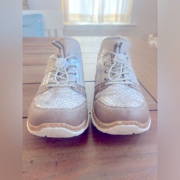 Rieker Women's Beige and Brown Casual Shoes; Size 38/7.5 - Picture 6 of 12